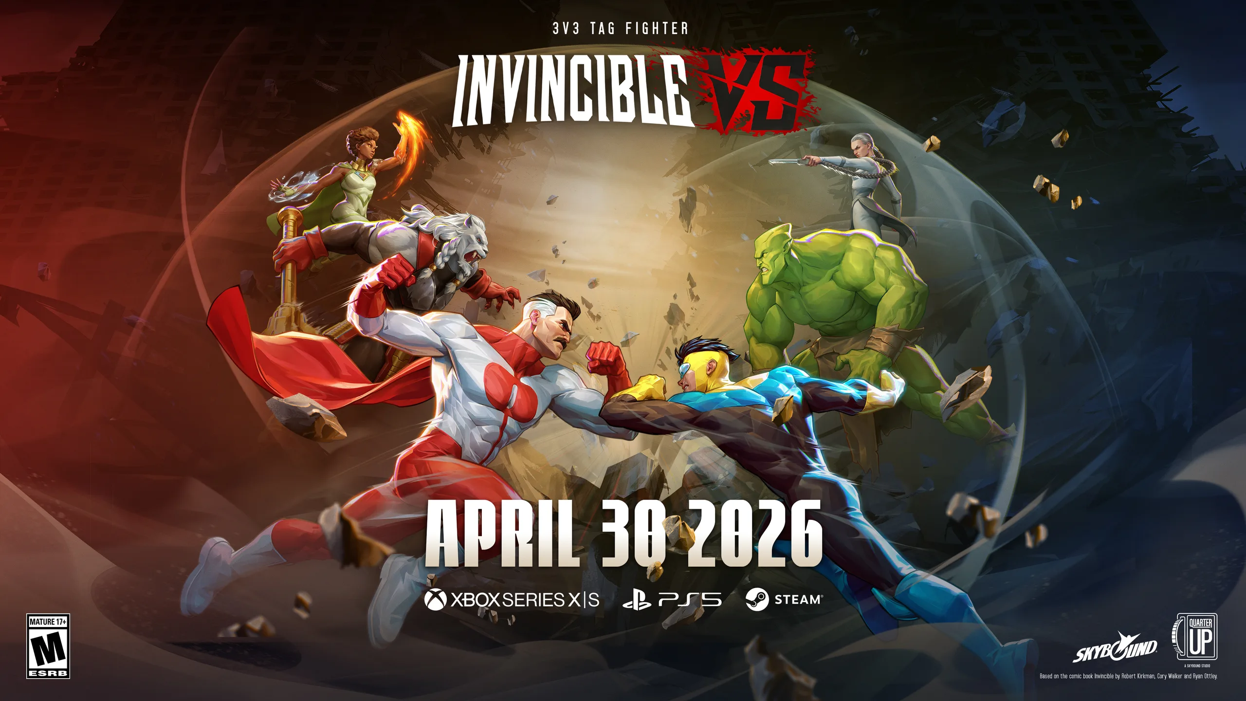 Invincible VS Amazon release poster