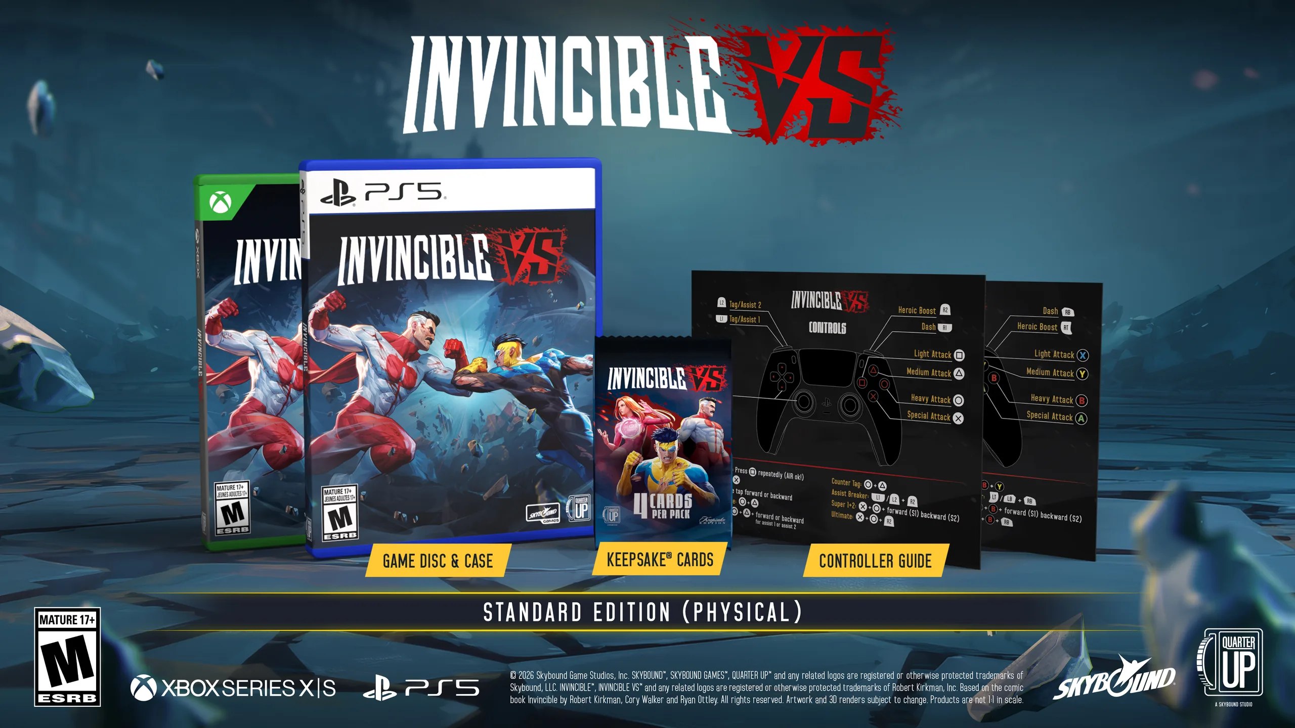 Invincible VS promotional beauty shot