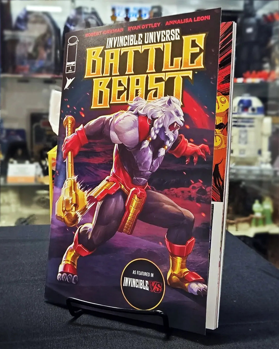 Invincible VS signing event