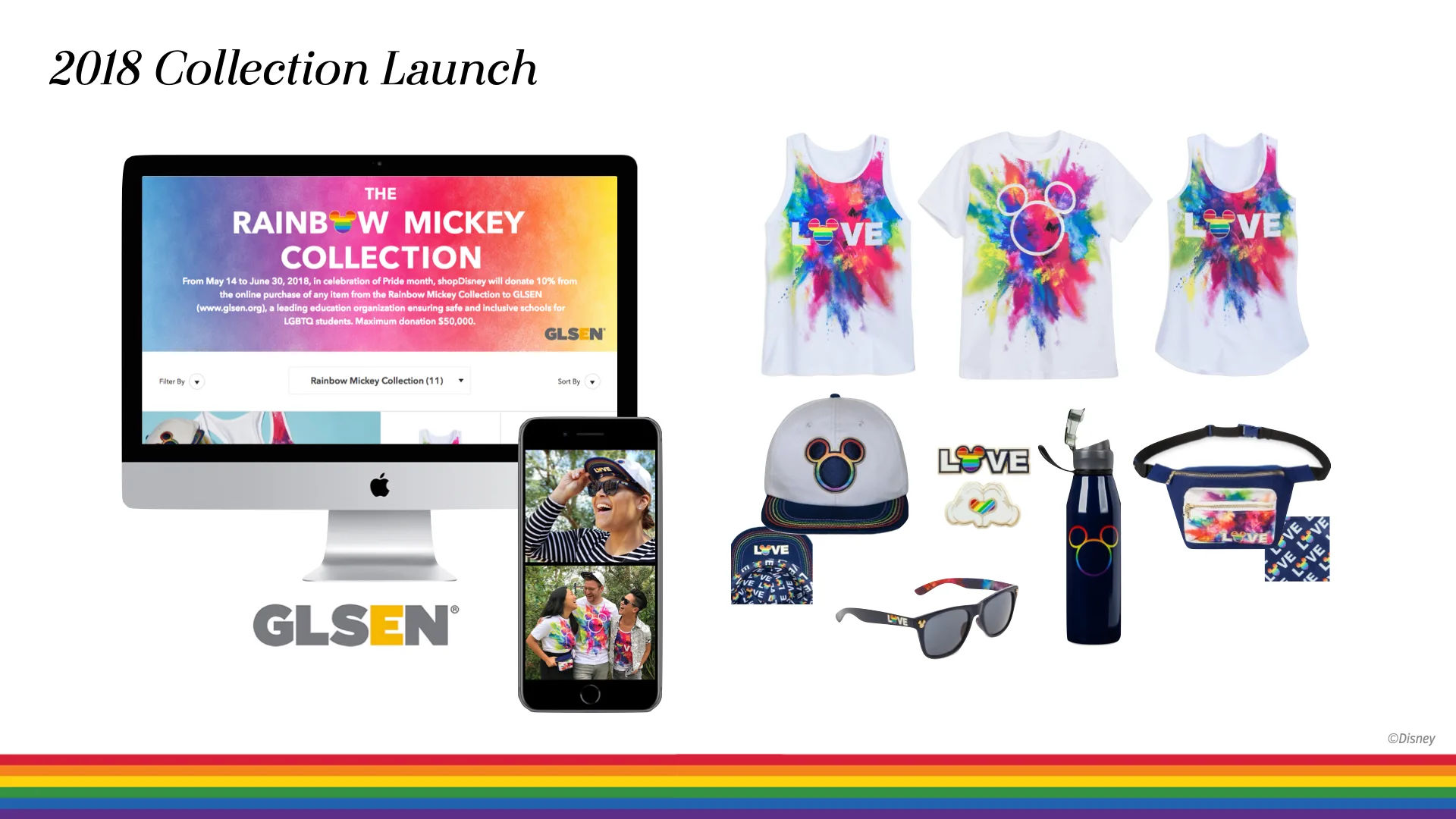 Disney's 2018 Rainbow Mickey Collection launch