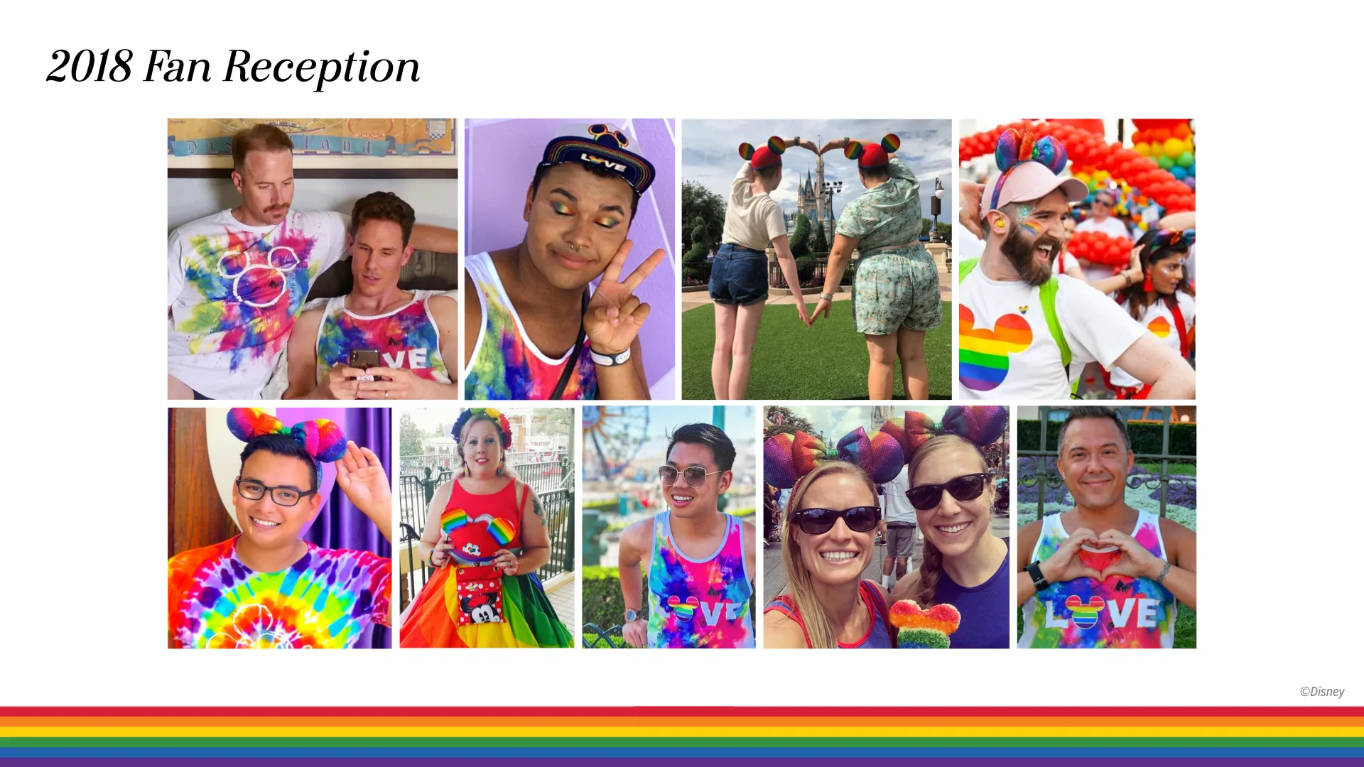 Fan reception to the 2018 Rainbow Mickey Collection